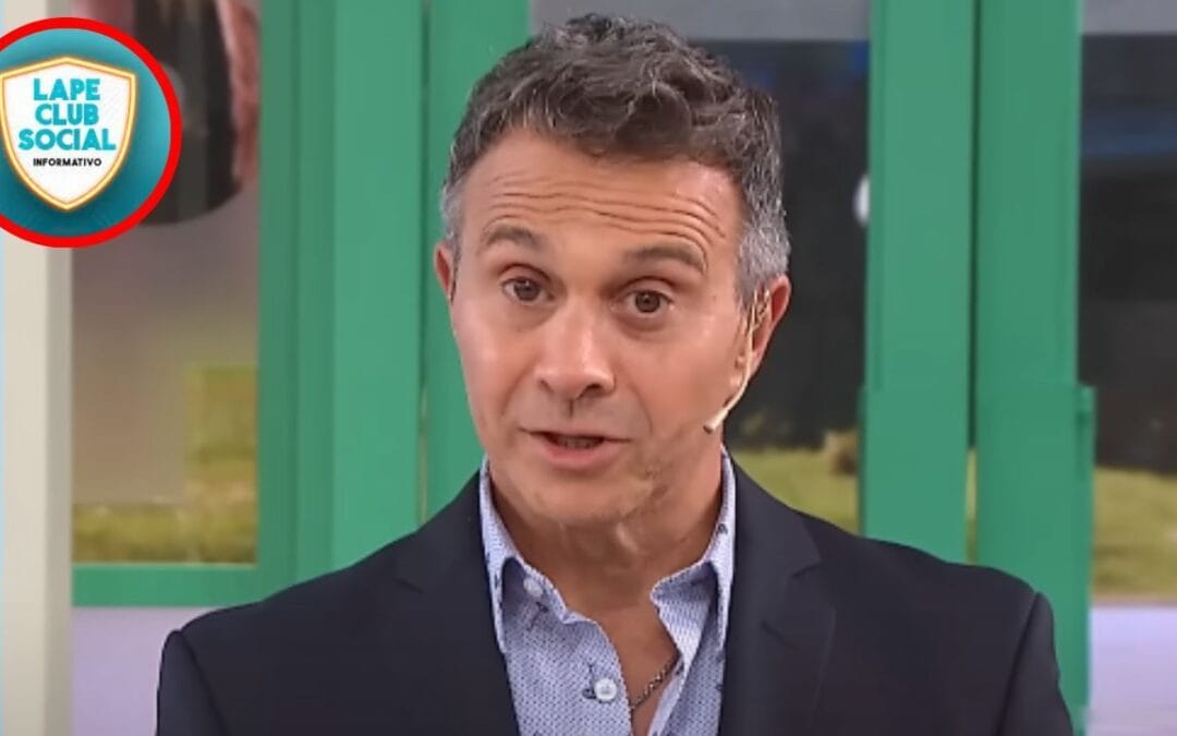 La fecha en que Sergio Lapegüe volverá a la TV