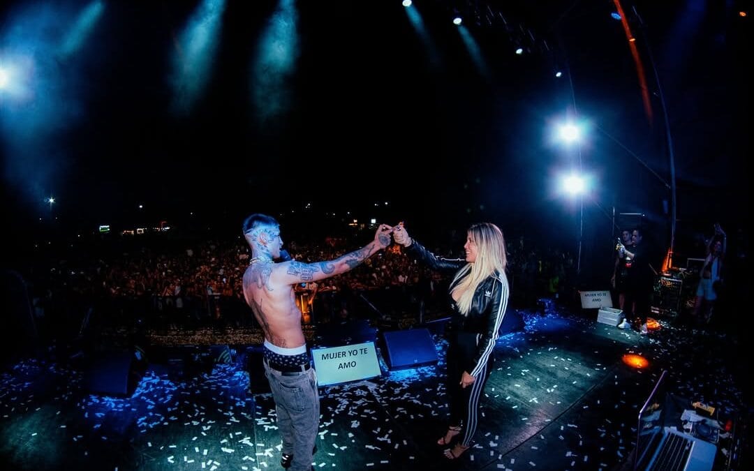 Wanda Nara y L-Gante más enamorados que nunca