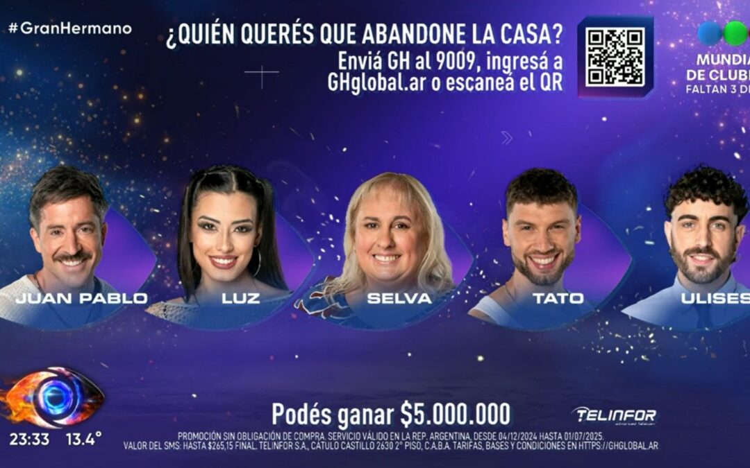 Las familias de los finalistas de Gran Hermano decidieron a quién eliminar