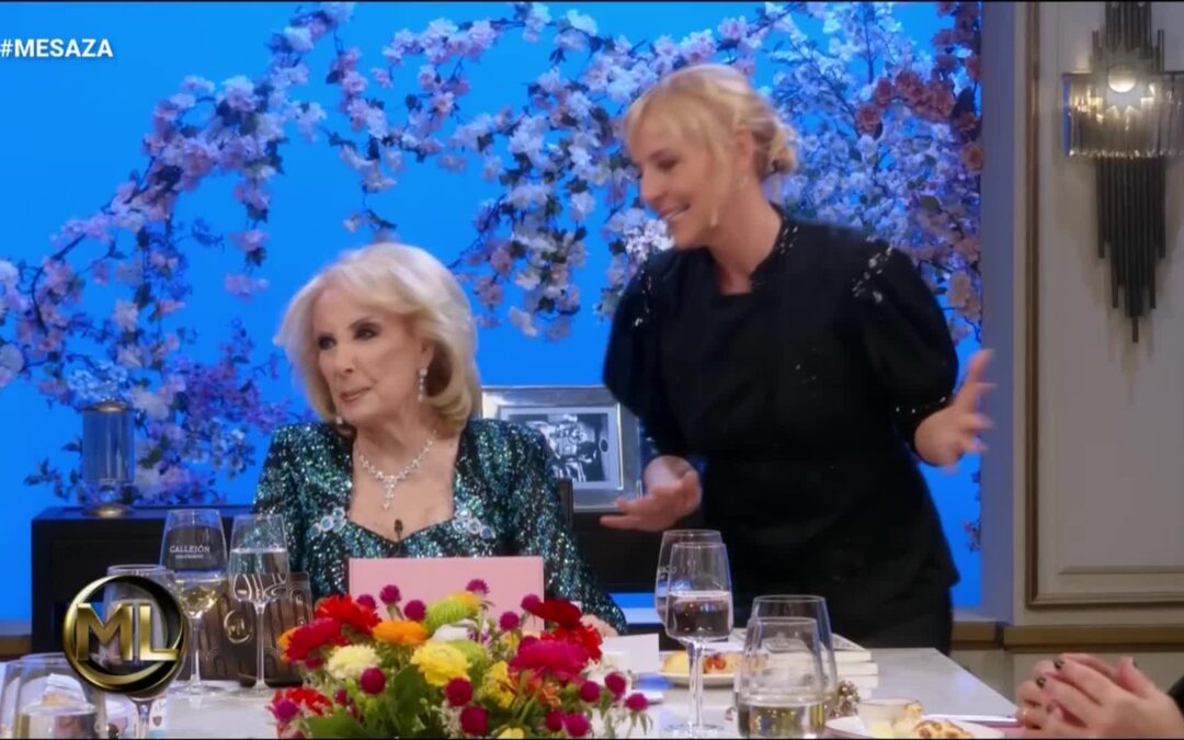 Las disculpas públicas de Mirtha Legrand a Alejandro Fantino