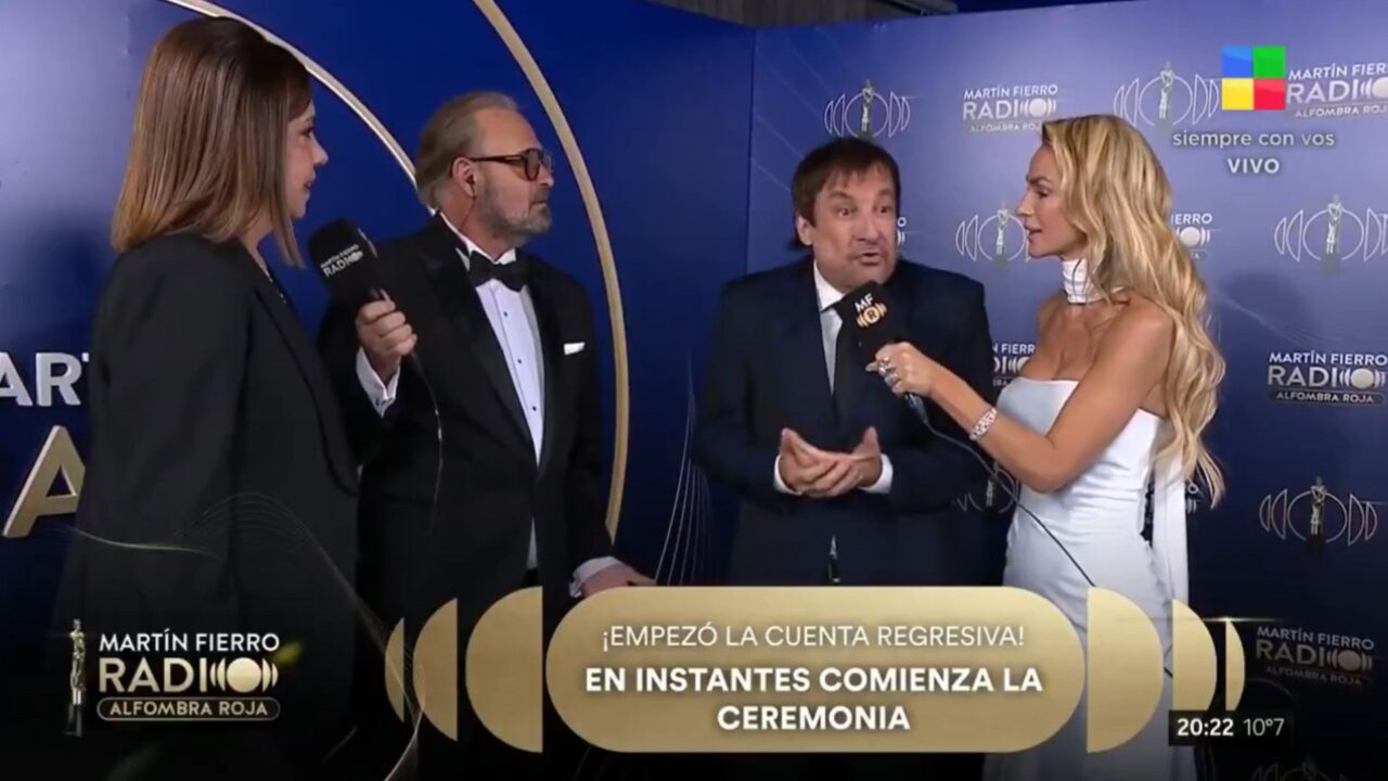 Exclusivo: Los números de la alfombra roja del Martín Fierro de radio ...