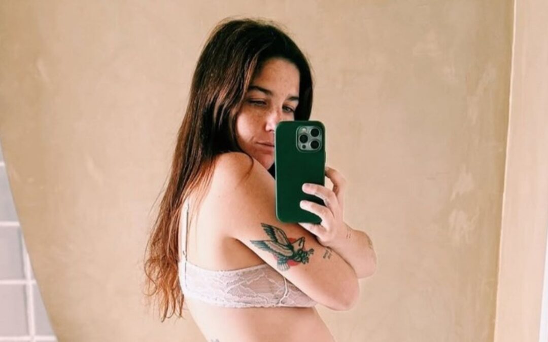 Juana Repetto mostró por primera vez su panza de embarazo