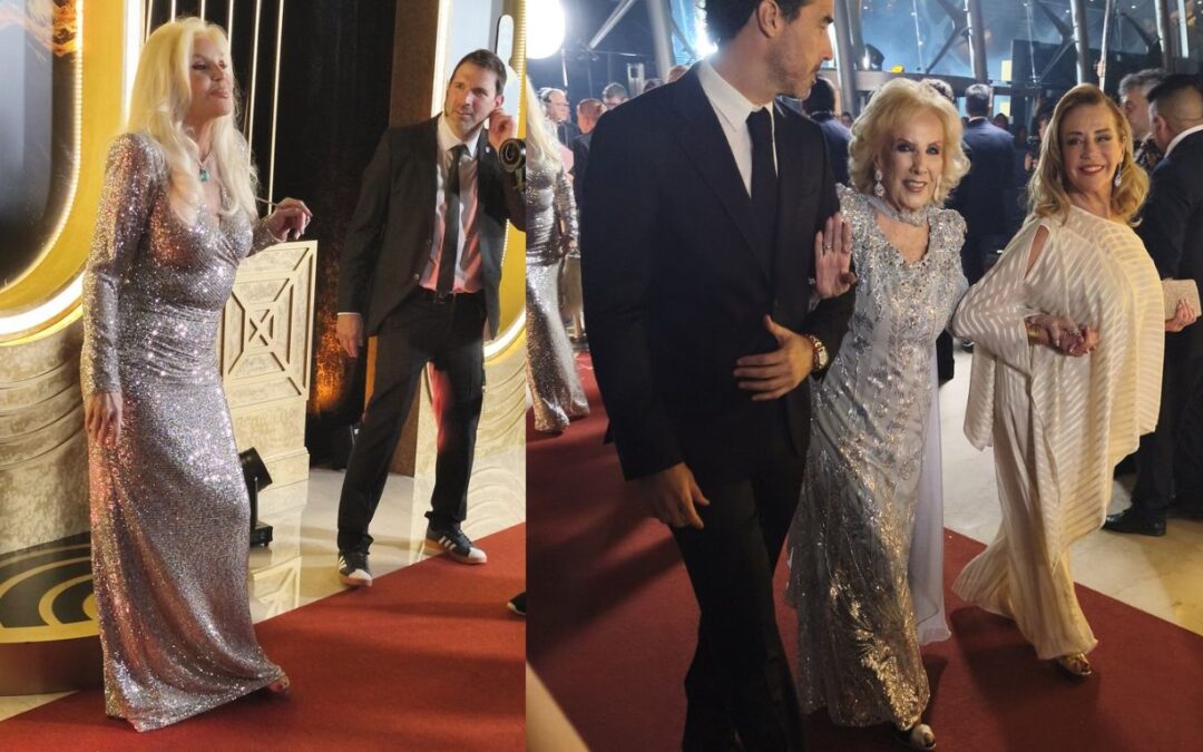 Así llegaron las divas de la televisión a los Martín Fierro 2025