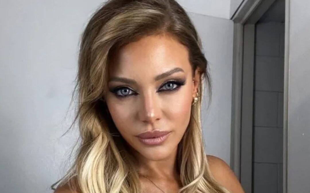 Evangelina Anderson vivió la previa de Bad Bunny desde el balcón de su casa
