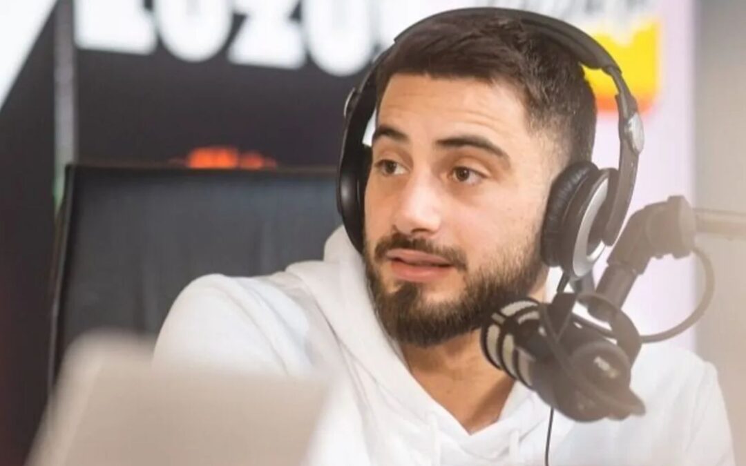 Nico Occhiato, enojado con la organización del Martín Fierro de streaming