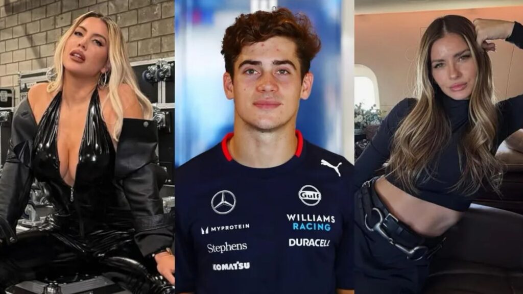 Franco Colapinto incómodo por una pregunta sobre Wanda Nara y la China Suárez