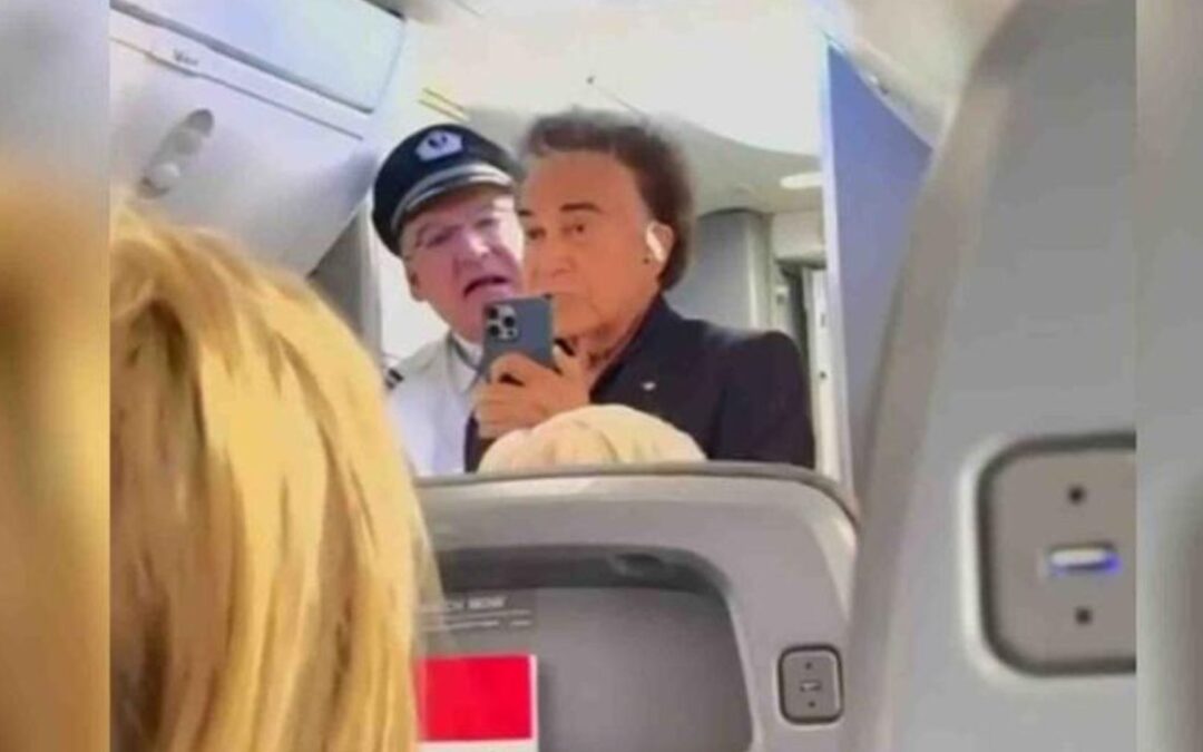 Escándalo en el aire: bajaron al Puma Rodríguez del avión y quedó todo filmado