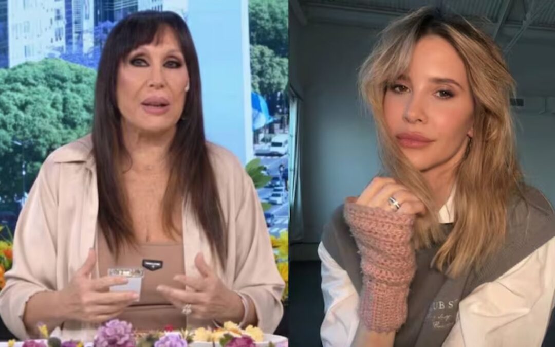 Moria Casán lanzó un comentario en vivo y descolocó a Guillermina Valdés