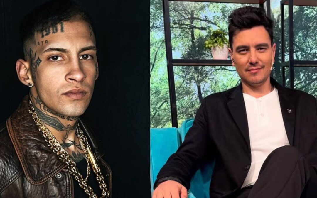 El increíble cara a cara entre L-Gante y el periodista Gustavo Méndez