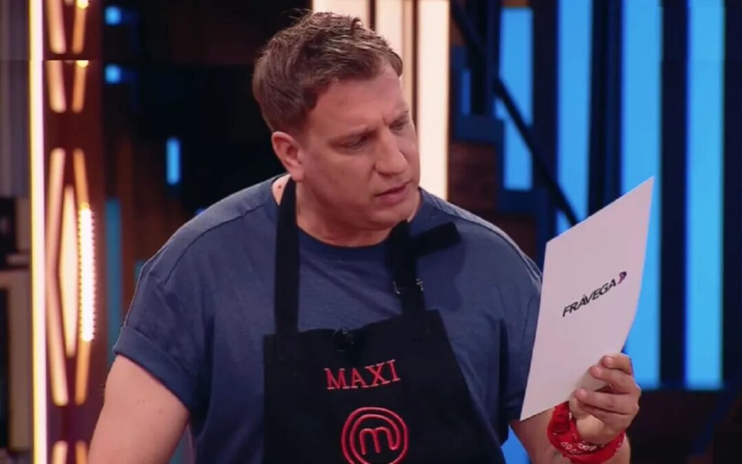 Maxi López se quebró en MasterChef tras una emotiva carta de Daniela Christiansson