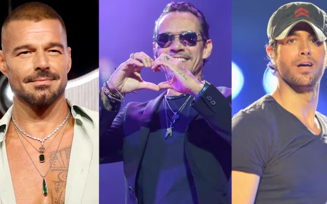 Marc Anthony, Enrique Iglesias y Ricky Martin encendieron rumores de colaboración