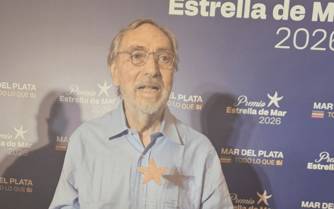 Luis Brandoni emocionó a Mar del Plata con un homenaje especial en los Premios Estrella de Mar 2026