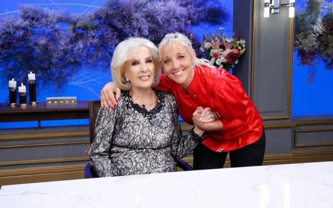Así fue la emoción de Mirtha Legrand al reencontrarse con Jimena Monteverde