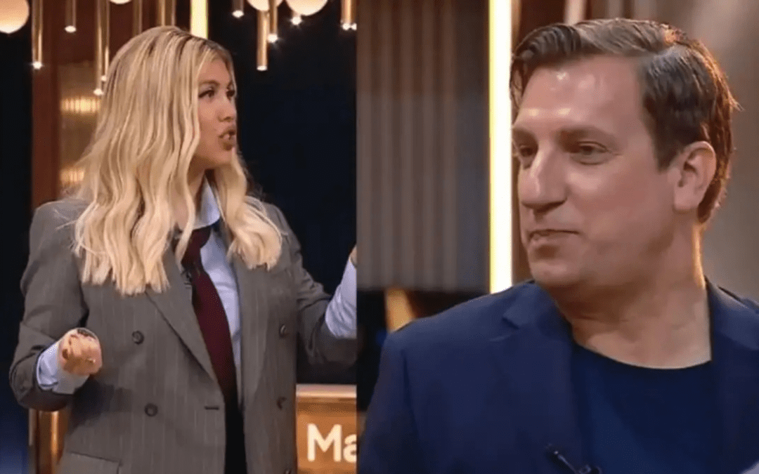 Maxi López imitó a Wanda Nara en MasterChef Celebrity y provocó un estallido de risas