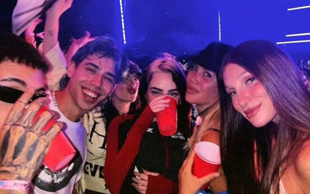 Lali, Nicki Nicole y Wanda Nara estuvieron presentes en «La casita de Bad Bunny»