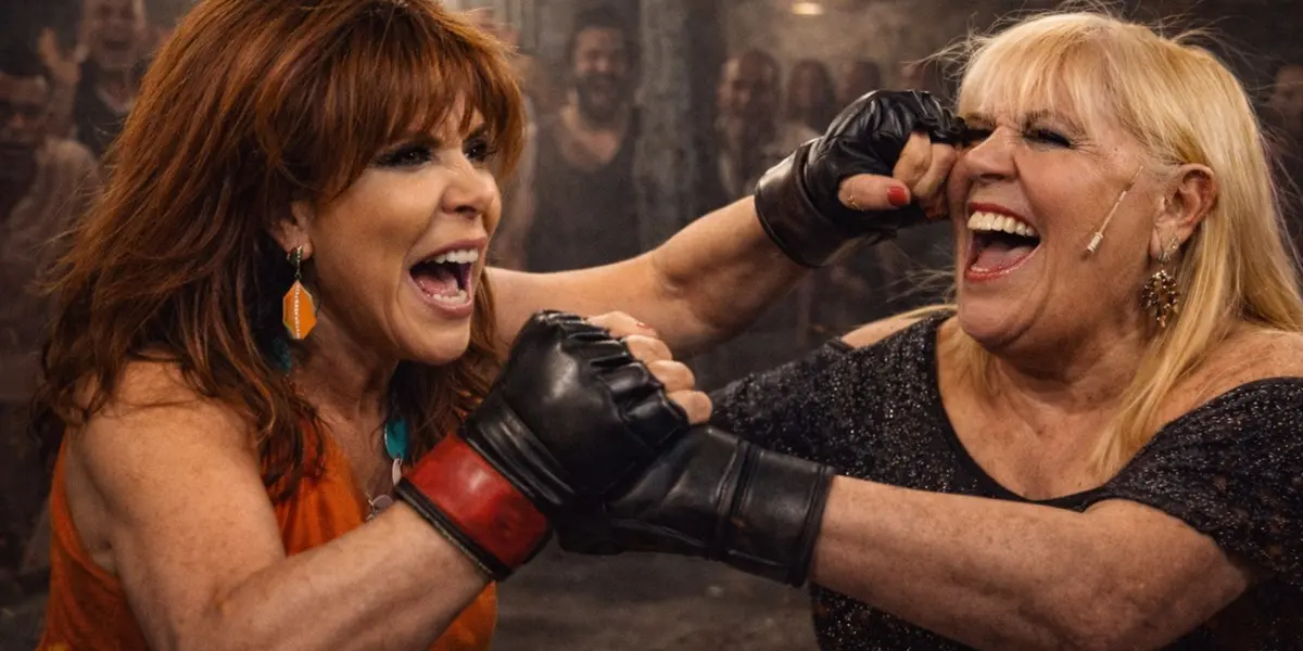 Anamá Ferreira y Laura Ubfal pelean