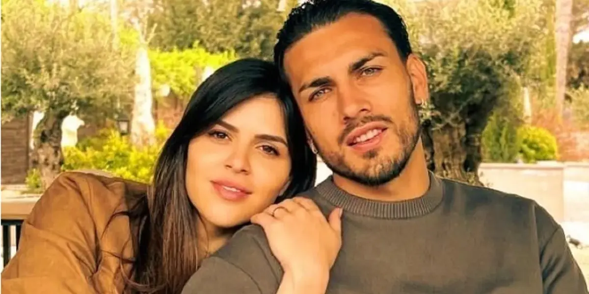 Camila Galante y Leandro Paredes juntos