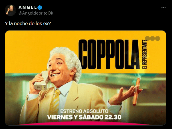 Telefe promocionó la nueva serie de Coppola