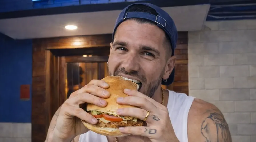 Rodrigo De Paul se pidió un sánguche de milanesa en Boulogne y dejó una terrible propina