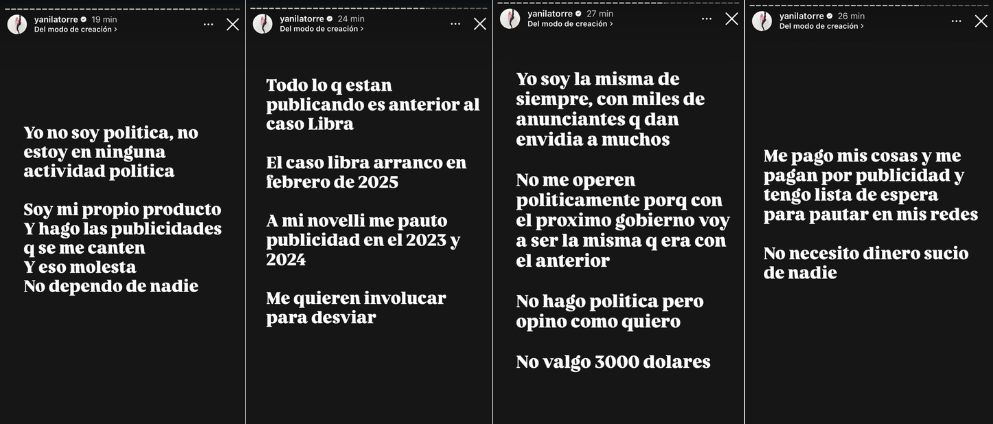 Yanina Latorre se defendió de Fernanda Iglesias