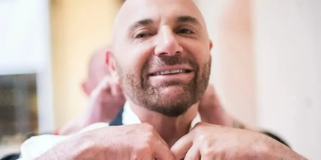 Germán Martitegui cocinando