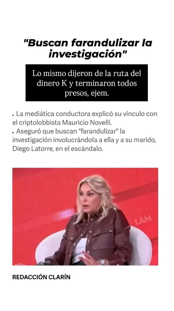 Instagram de Fernanda Iglesias