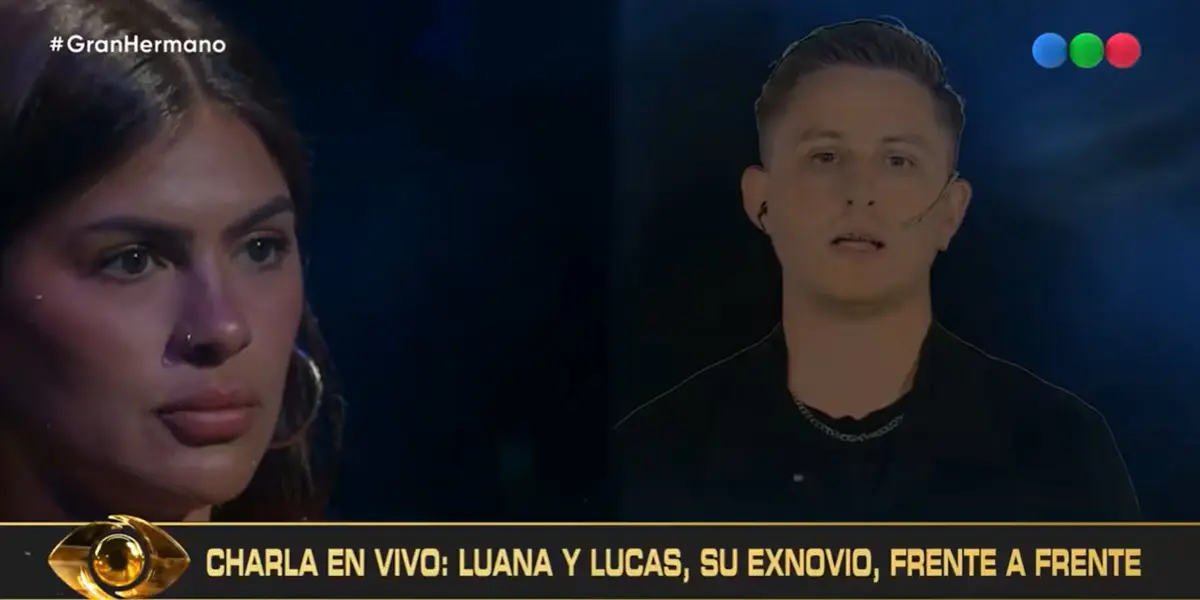 La frase del ex de Luana que destapó un complicado entramado judicial en GH Luana y su ex Lucas en GH