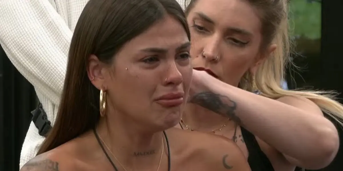 Luana se iría de GH tras el cruce con su ex Luana llorando en GH