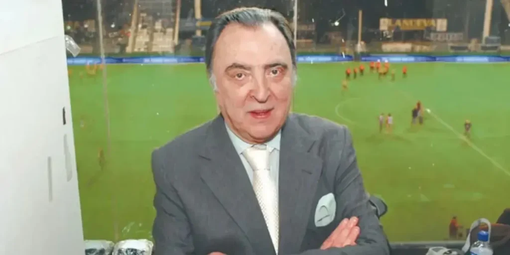 Marcelo Araujo en la cancha