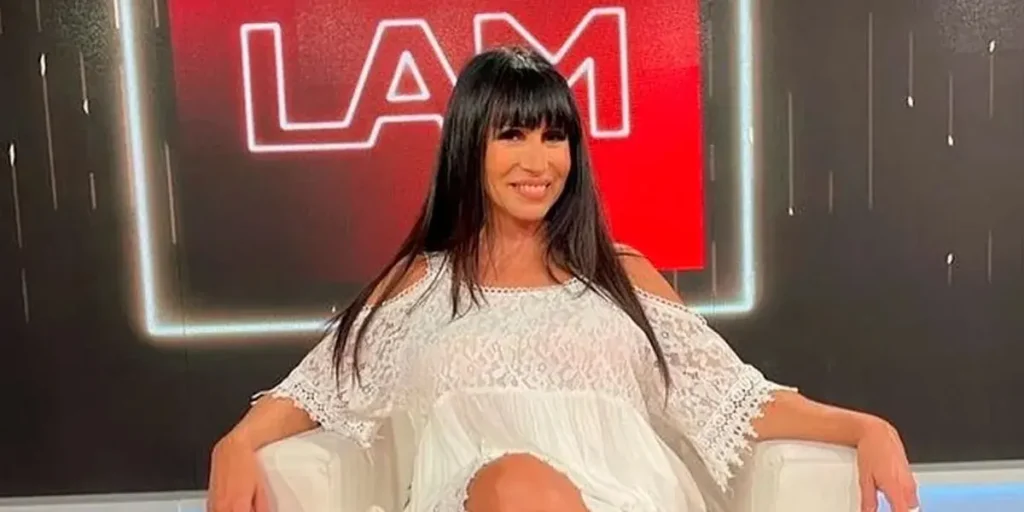 Marixa Balli en el sillón