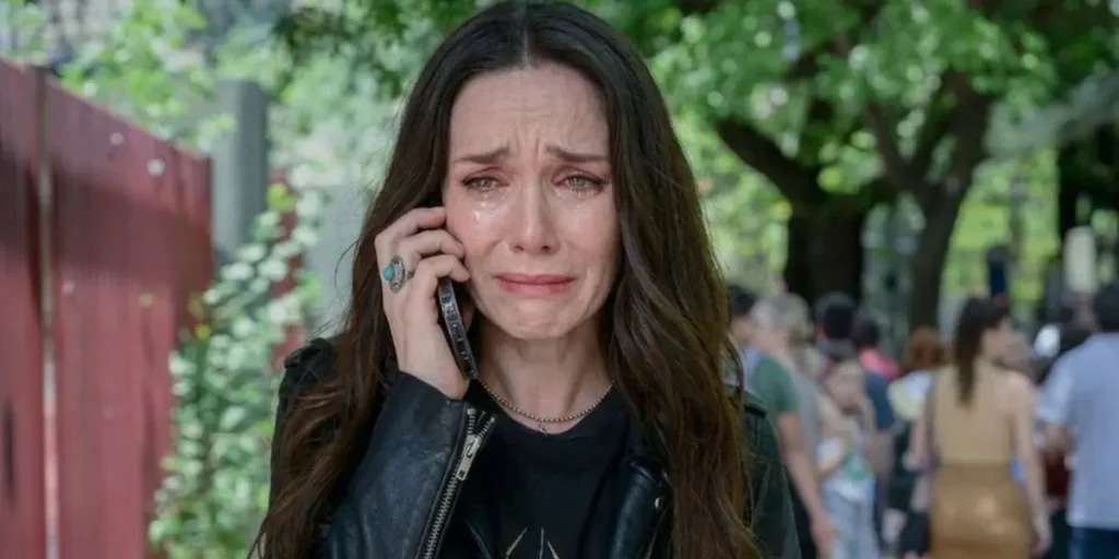 Natalia Oreiro llorando