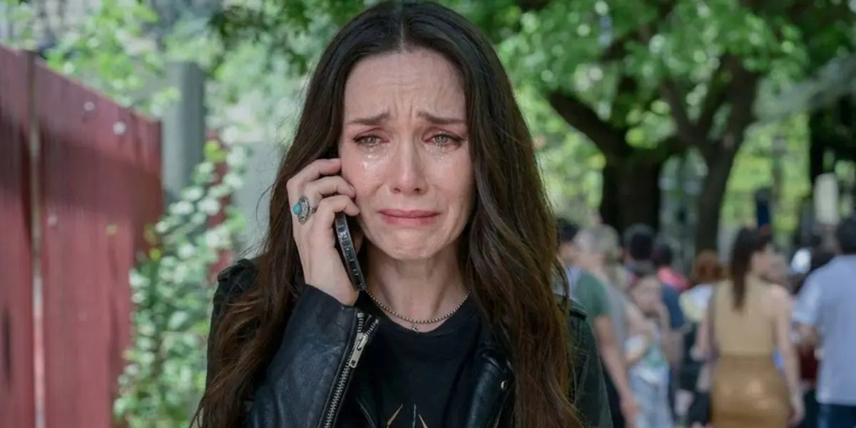 Natalia Oreiro llorando