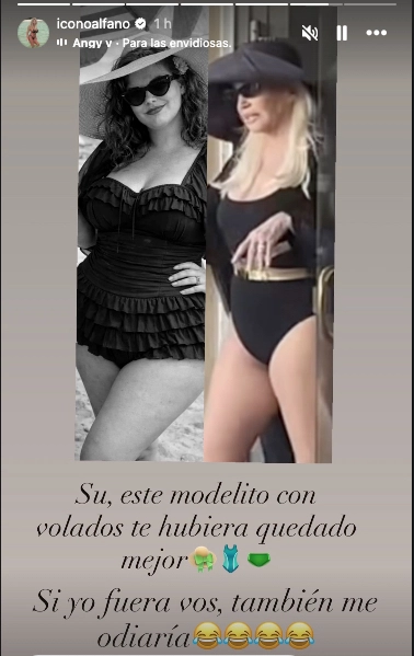 Graciela Alfano contra Susana Giménez