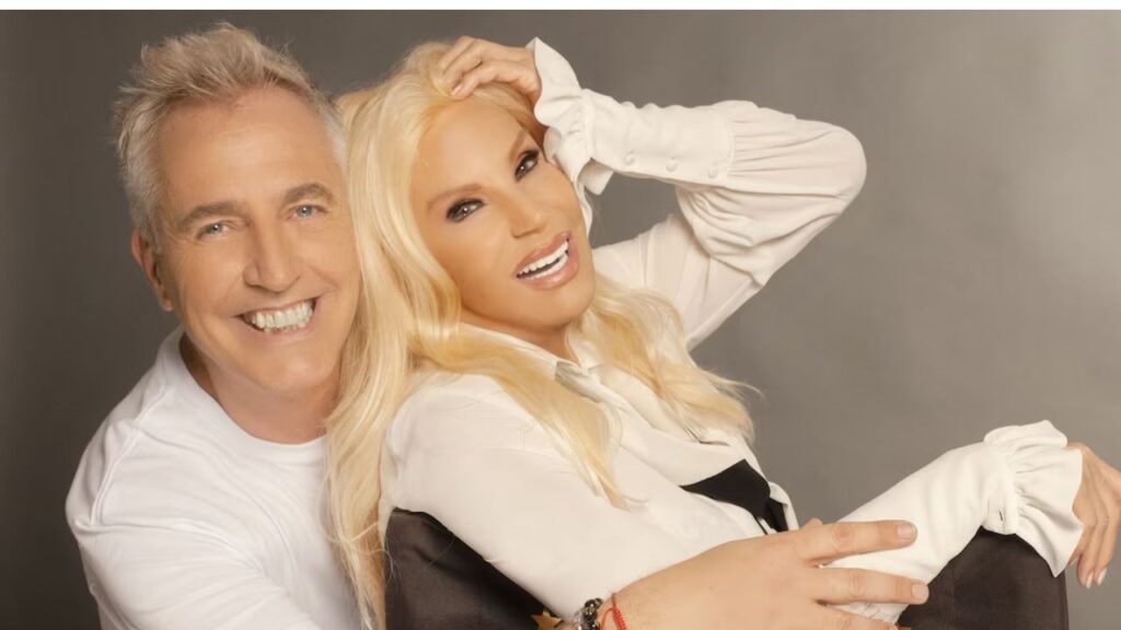 Susana Giménez junto a Marley