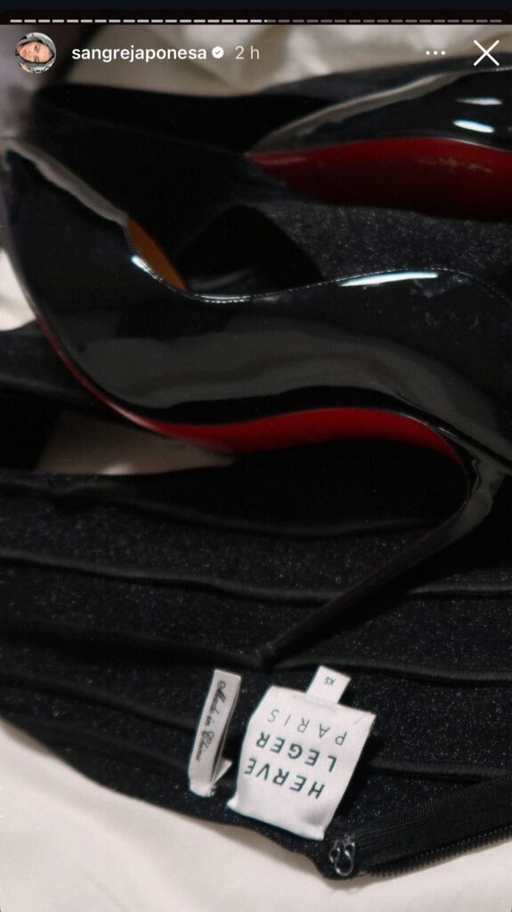 Historia de Instagram de la China Suárez