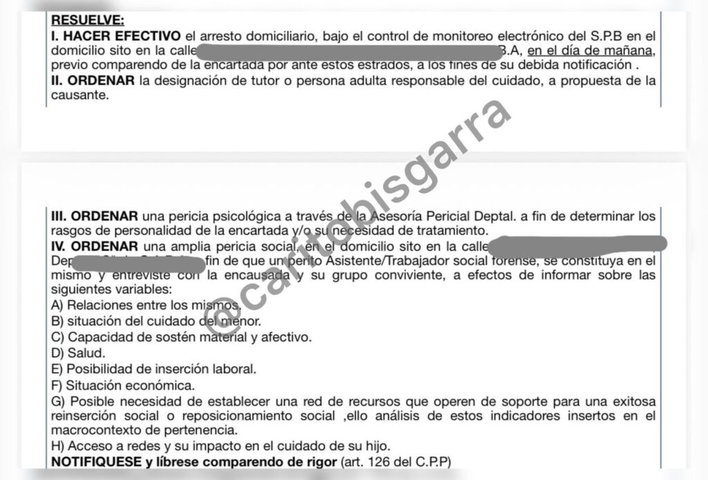 Morena Rial presión domiciliaria