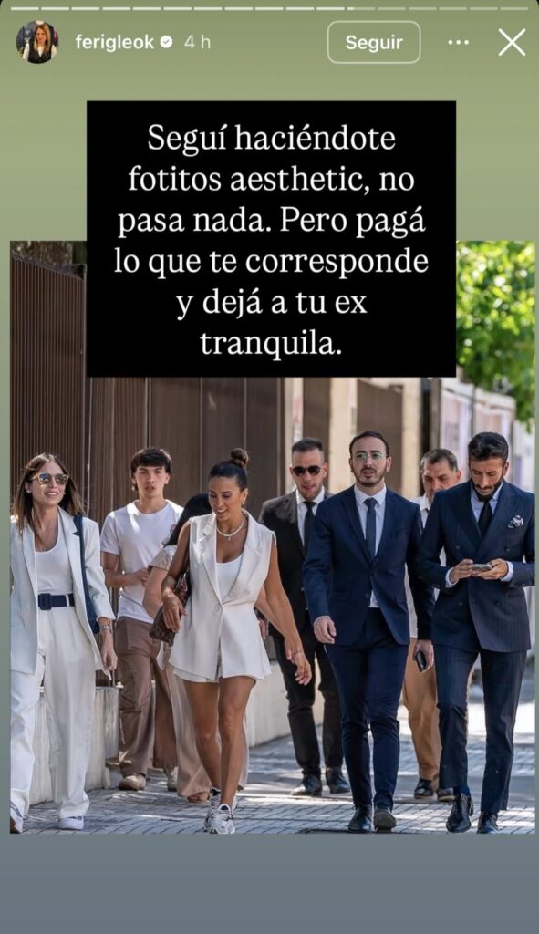 Fernanda Iglesias contra Roberto Castillo 