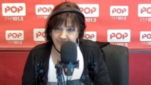 Negra Vernacci fuera de Pop Radio