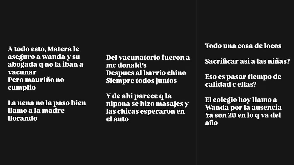 Yanina Latorre contó la nueva interna de Icardi y Wanda
