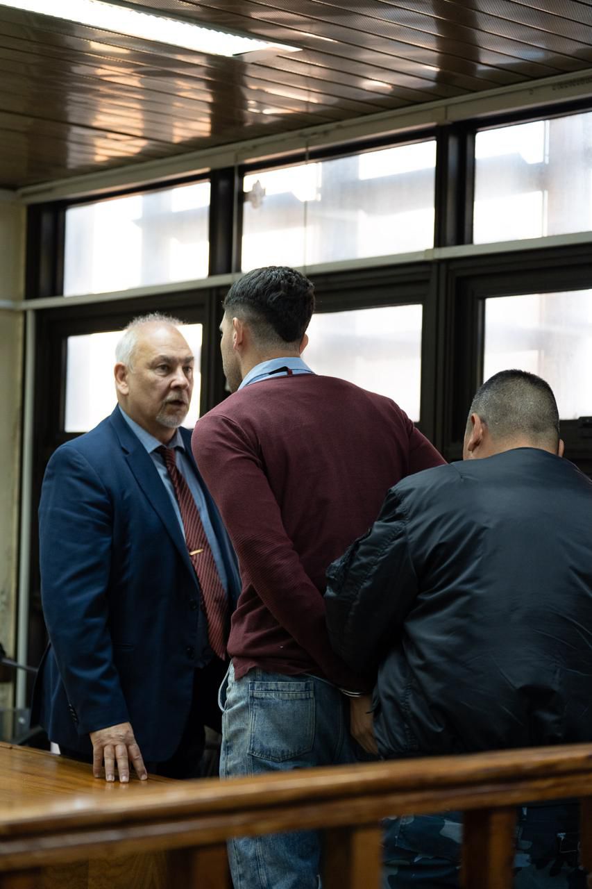 Santiago Martínez en el juicio