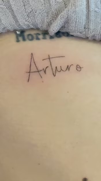 El nuevo tatuaje de Jimena Barón