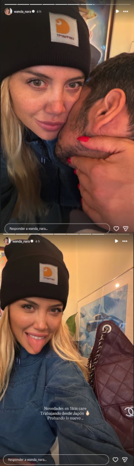 Wanda Nara en Japón