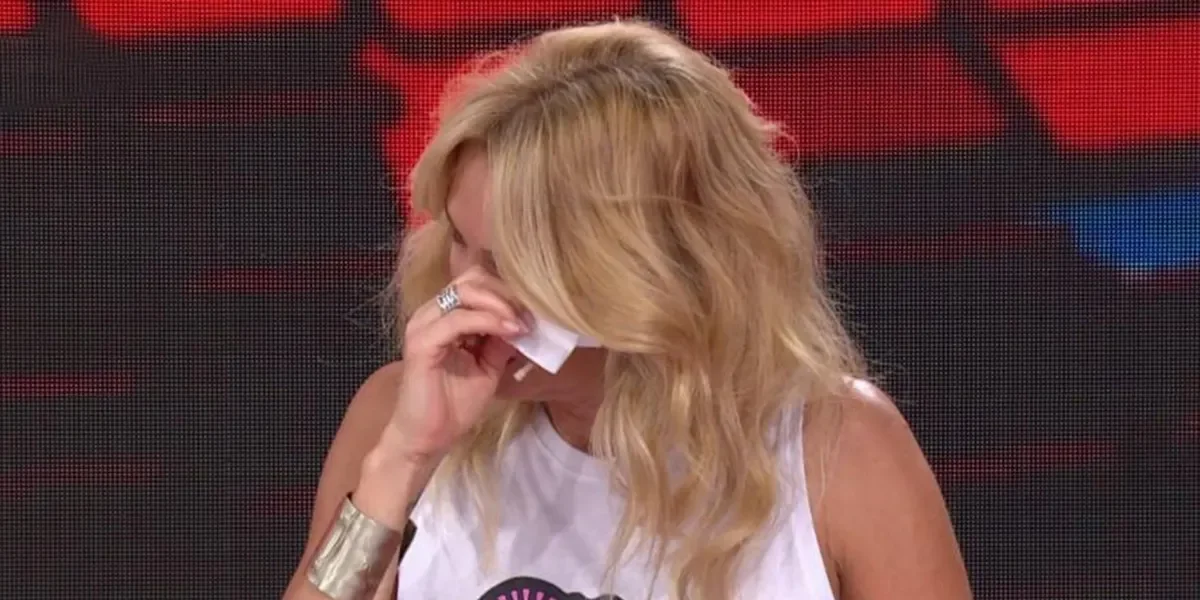 Yanina Latorre llorando