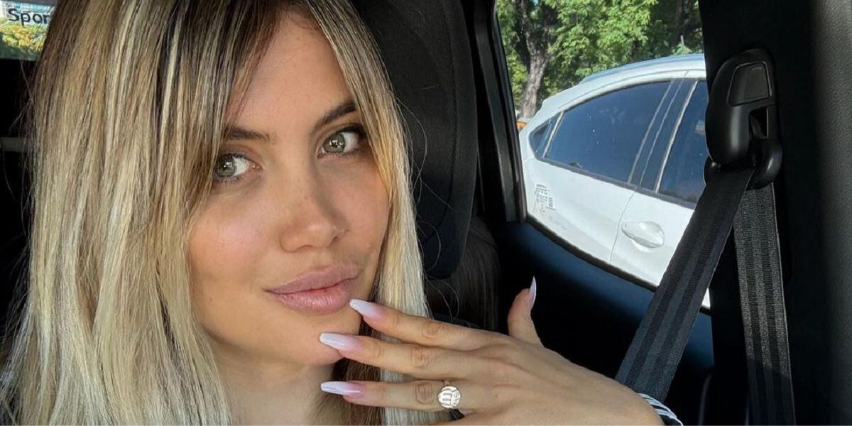 Wanda Nara mostró su anillo