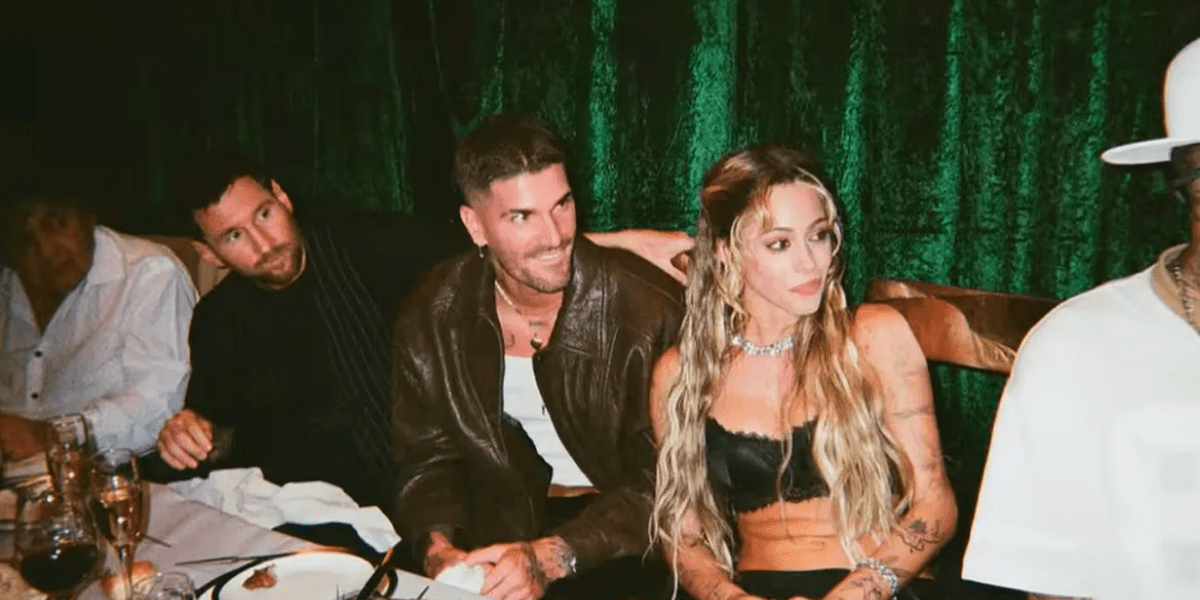 Tini Stoessel, Messi y Rodrigo De Paul en el videoclip Videoclip Dos Amantes