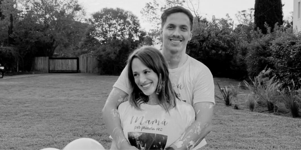 Mica Lapegüe espera una nena