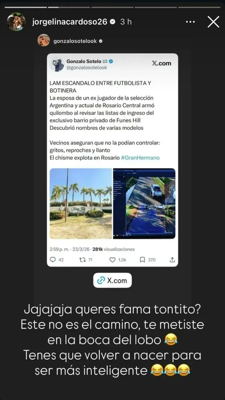 Jorgelina Cardozo-Instagram