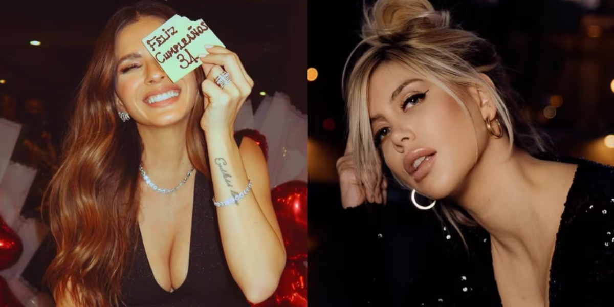 Comparan a la China Suárez con Wanda Nara
