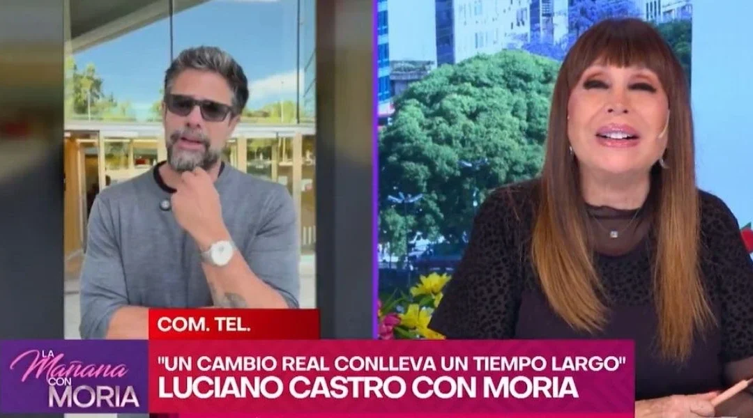 El emotivo agradecimiento de Luciano Castro a Moria Casán