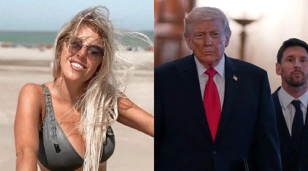 El irónico posteo de Nati Jota sobre Messi y Trump que desató una catarata de críticas en redes